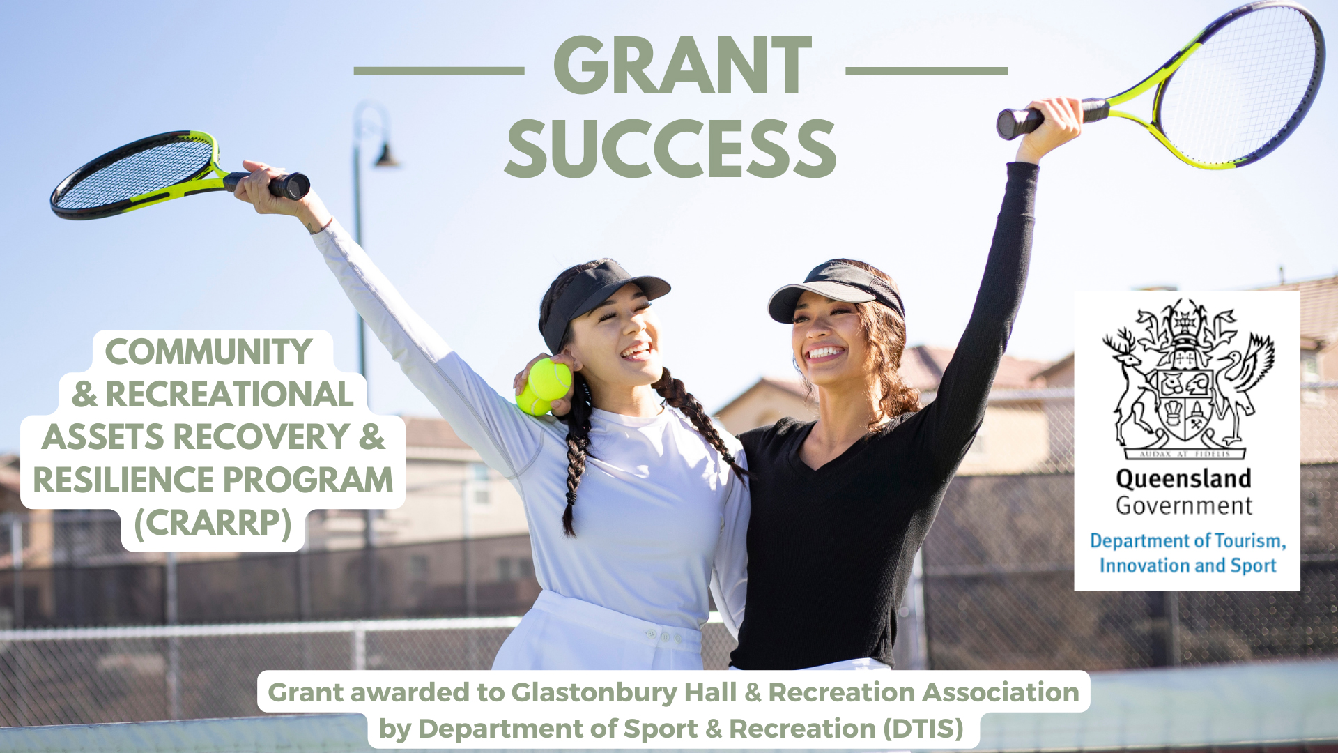 Glastonbury Hall success for Gambling Community Benefit Fund Queensland Facility Improvement Grant
